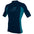 O'Neill - Premium Skins S/S Turtle Neck Rash Guard - Abyss/Tide - GearFreak