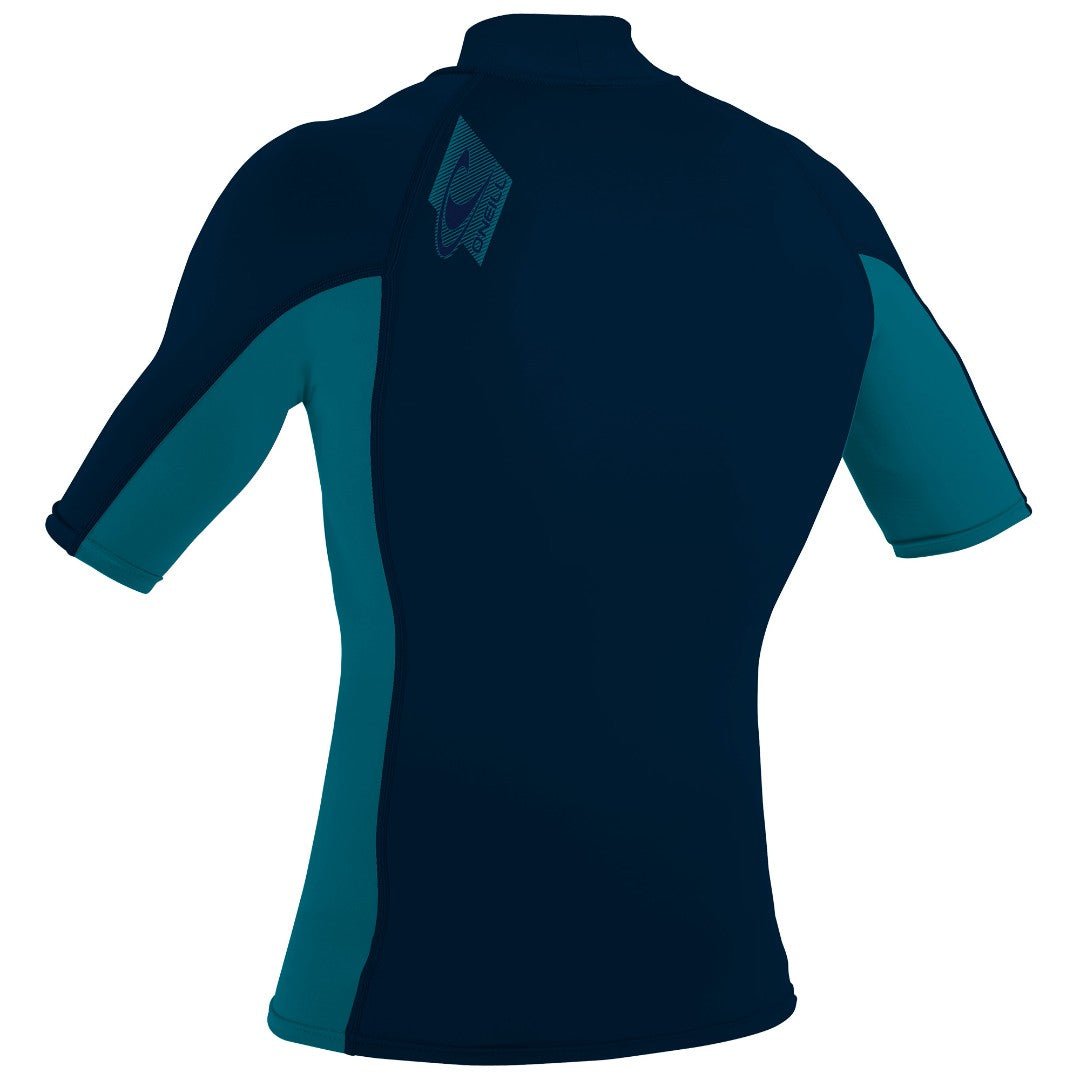 O'Neill - Premium Skins S/S Turtle Neck Rash Guard - Abyss/Tide - GearFreak