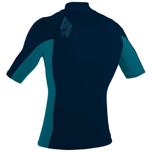 O'Neill - Premium Skins S/S Turtle Neck Rash Guard - Abyss/Tide - GearFreak
