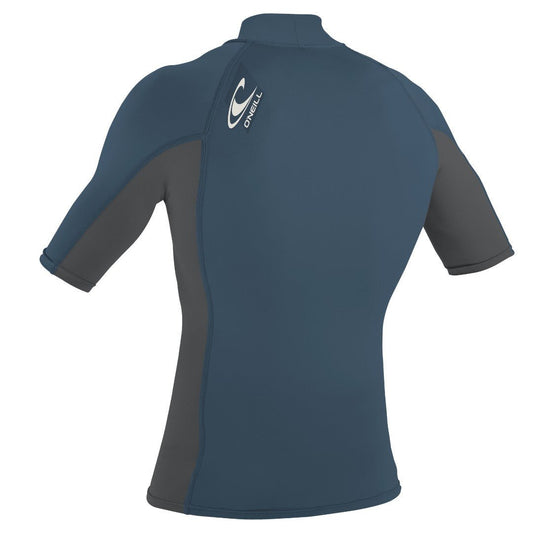 O'Neill - Premium Skins S/S Turtle Neck Rash Guard - Blue - GearFreak