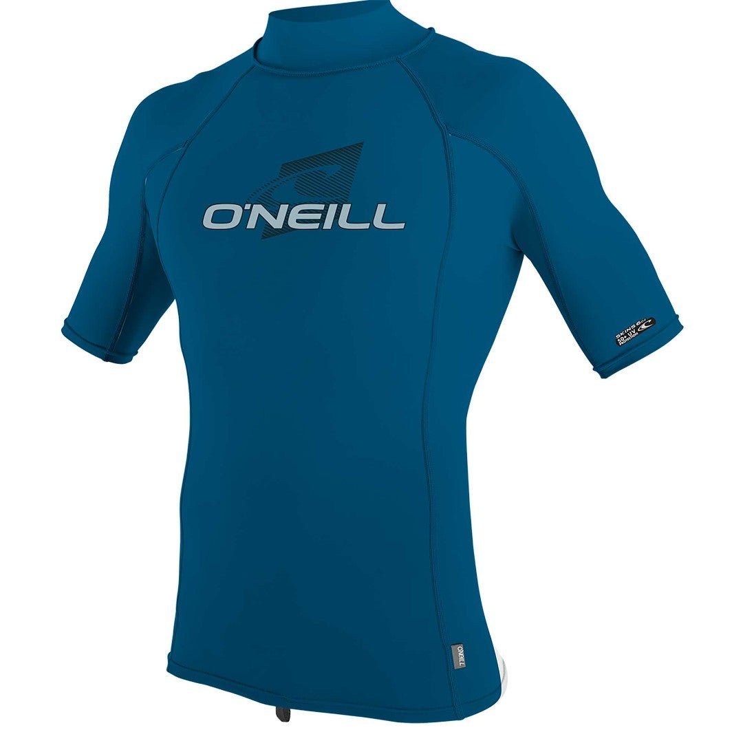 O'Neill - Premium Skins S/S Turtle Neck Rash Guard - Ultra Blue - GearFreak