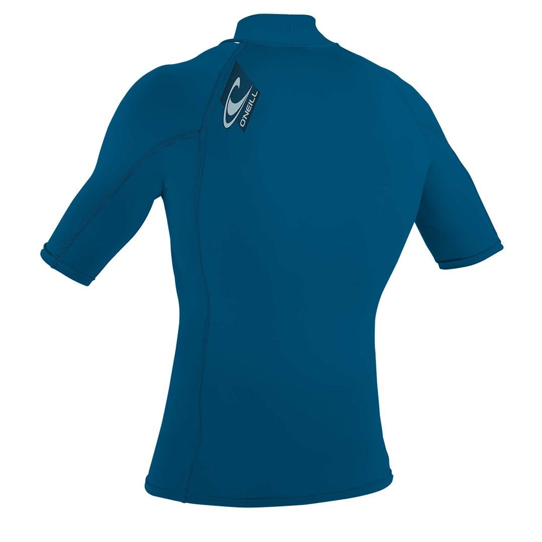O'Neill - Premium Skins S/S Turtle Neck Rash Guard - Ultra Blue - GearFreak