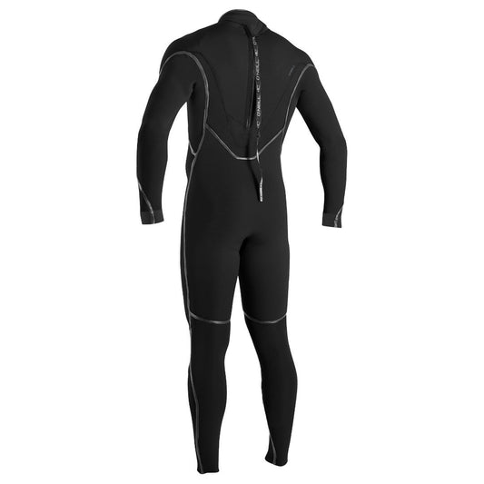 O'Neill - Psycho One 4/3 Back Zip Blk/Blk - 48/S - GearFreak