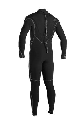 O'Neill - Psycho One 5/4 Back Zip Black/Black - 48/S - GearFreak
