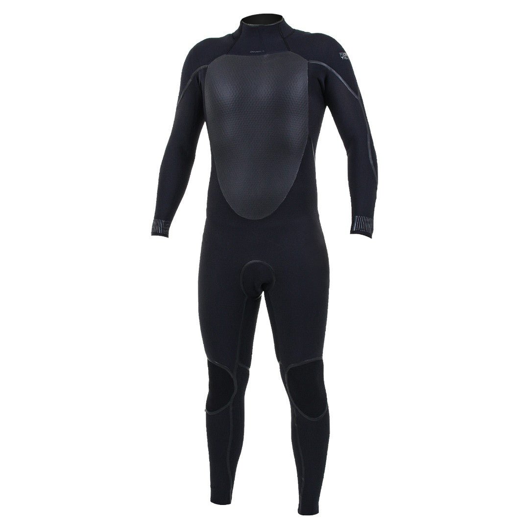 O'Neill - Psycho Tech 5/4 + Back Zip Black/Black - 48/S - GearFreak
