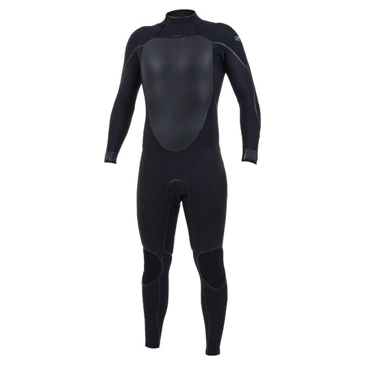 O'Neill - Psycho Tech 5/4 + Back Zip Black/Black - 48/S - GearFreak
