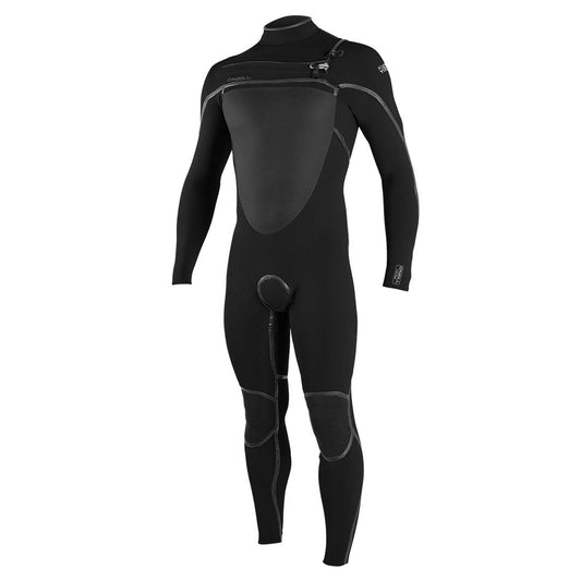 O'Neill - Psycho Tech 5/4 + Chest Zip Black/Black - 46/XS - GearFreak