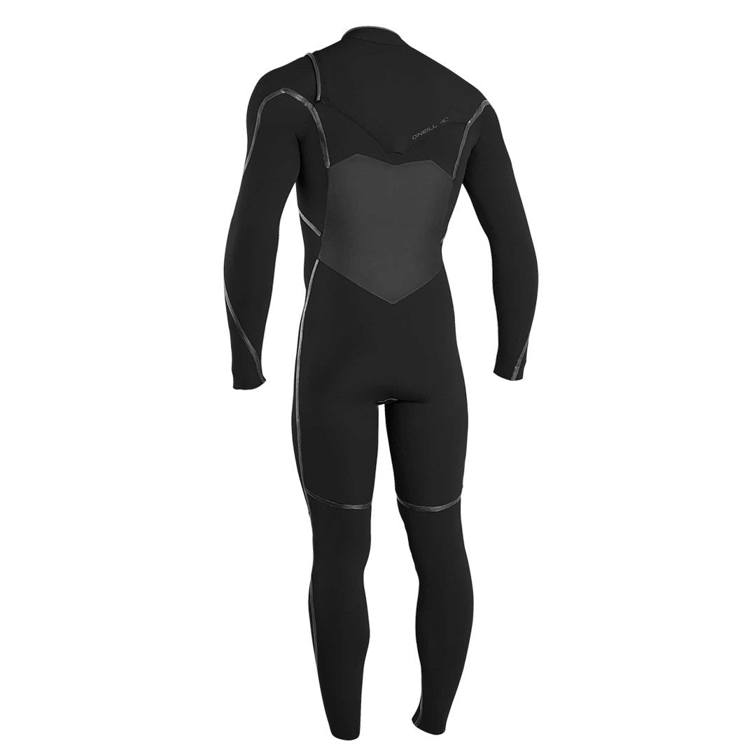 O'Neill - Psycho Tech 5/4 + Chest Zip Black/Black - 46/XS - GearFreak
