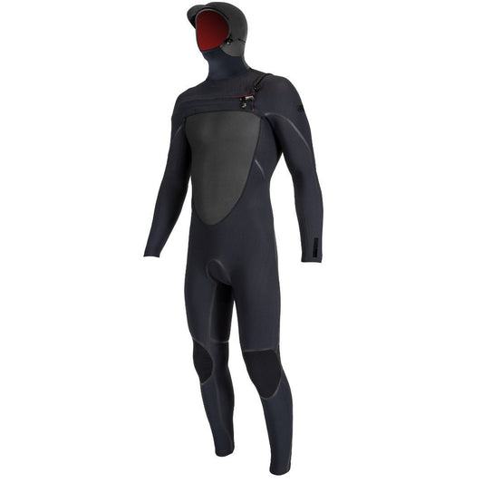 O'Neill - Psycho Tech 6/4+ Chest Zip Hooded Black - 48/S - GearFreak