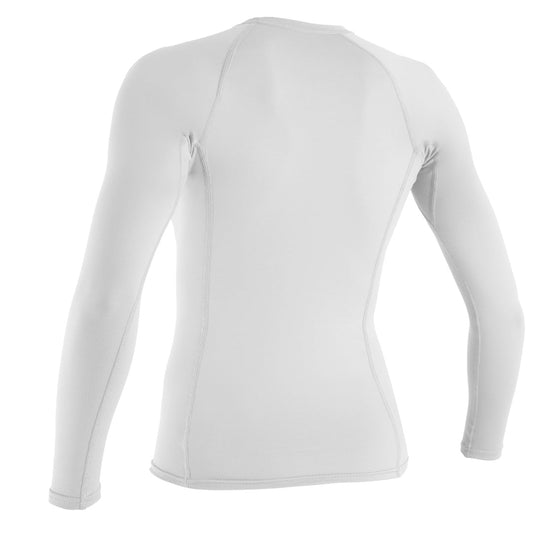 O'Neill - Wms Basic Skins L/S Rash Guard White - S - GearFreak