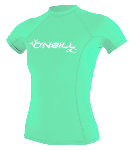 O'Neill - Wms Basic Skins Rash Guard - Light Aqua - GearFreak