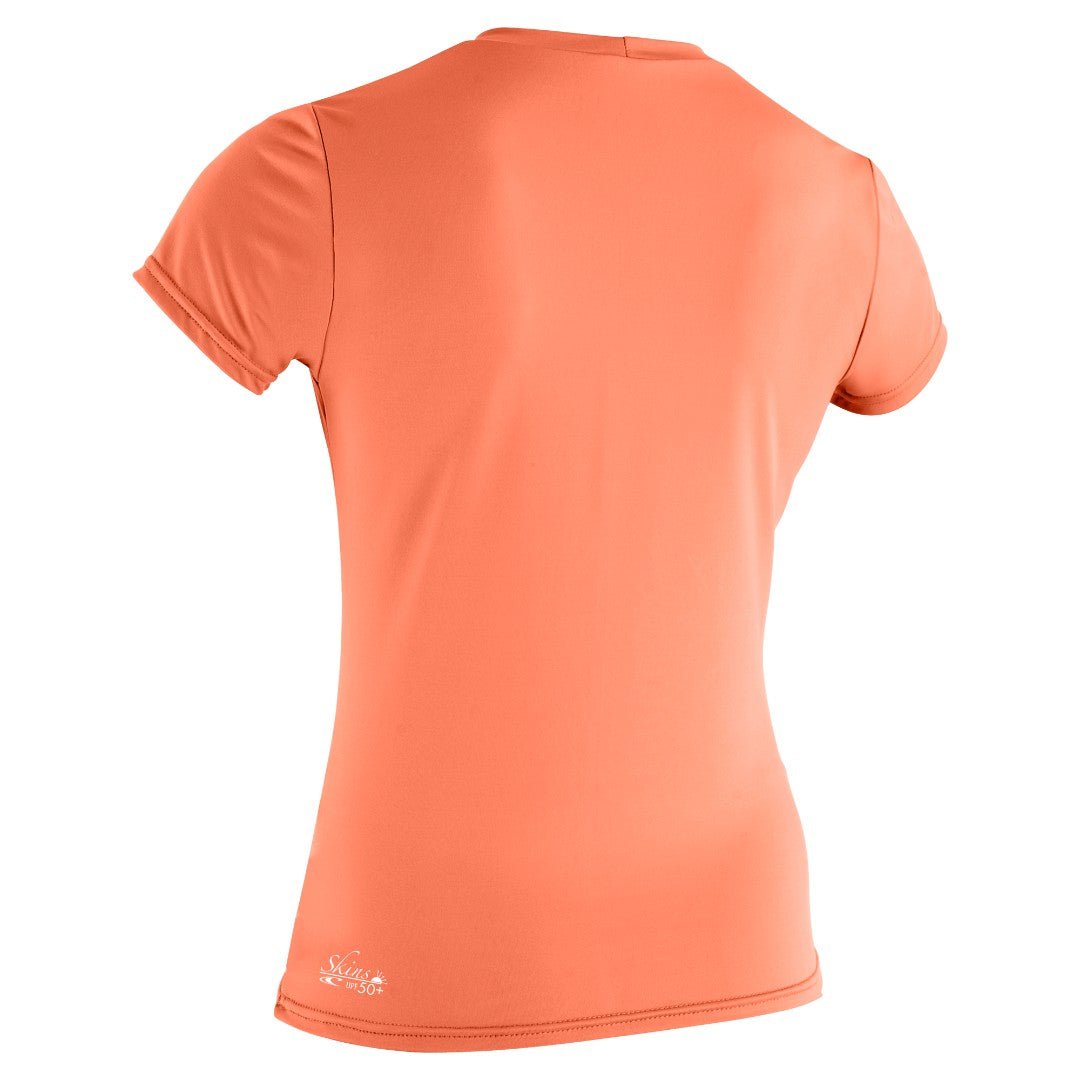 O'Neill - Wms Basic Skins Rash Guard - Light Grapefruit - GearFreak