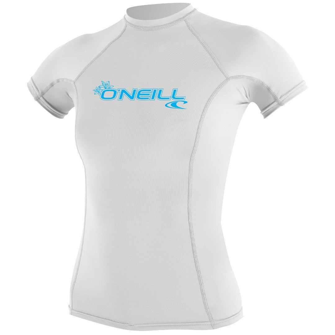 O'Neill - Wms Basic Skins Rash Guard White - S - GearFreak