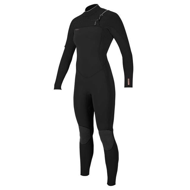 O'Neill - Wms Hyperfreak 4/3+ Chest Zip Black - 34/XS - GearFreak