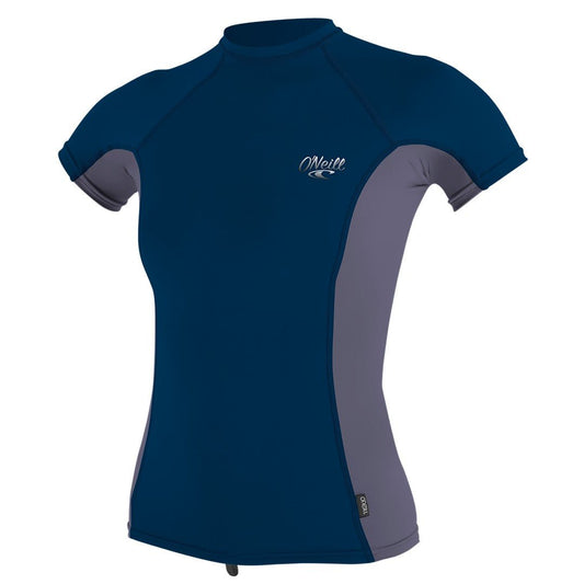 O'Neill - Wms Premium Skins S/S Rash Guard Abyss - XS - GearFreak