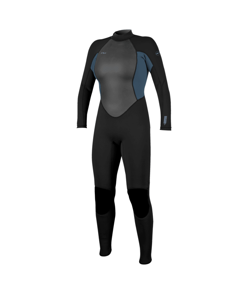 O'Neill Wms Reactor-2 3/2 Back Zip Full Black/Copenblue - GearFreak