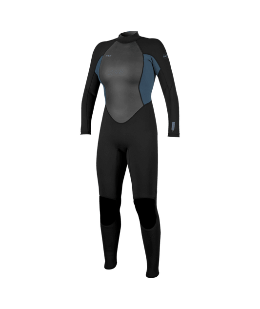 O'Neill Wms Reactor-2 3/2 Back Zip Full Black/Copenblue - GearFreak