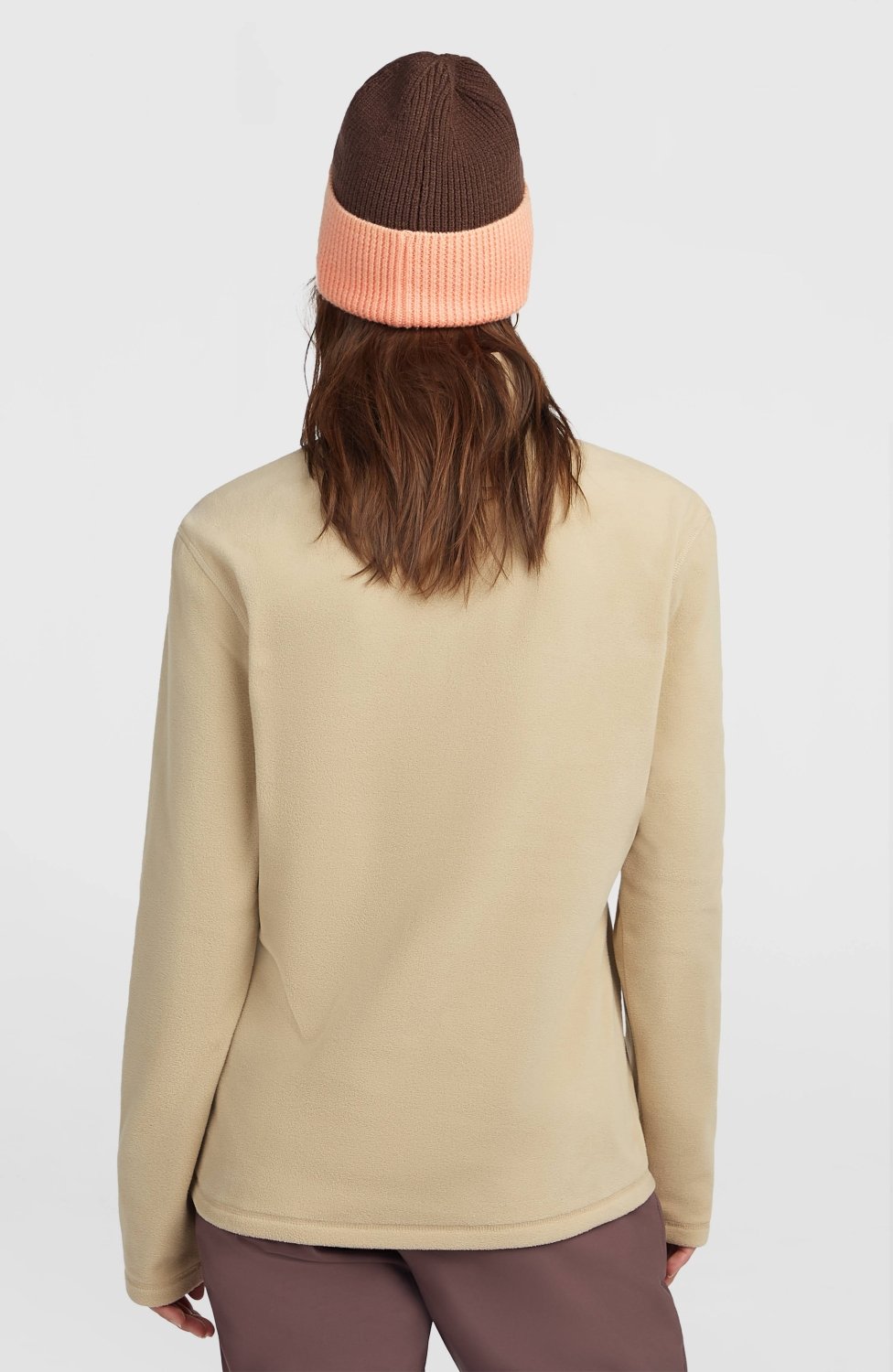 O'Neill - Women's FWC'Cruz Jack's Polartec Half-Zip Fleece - Olive Blush - GearFreak