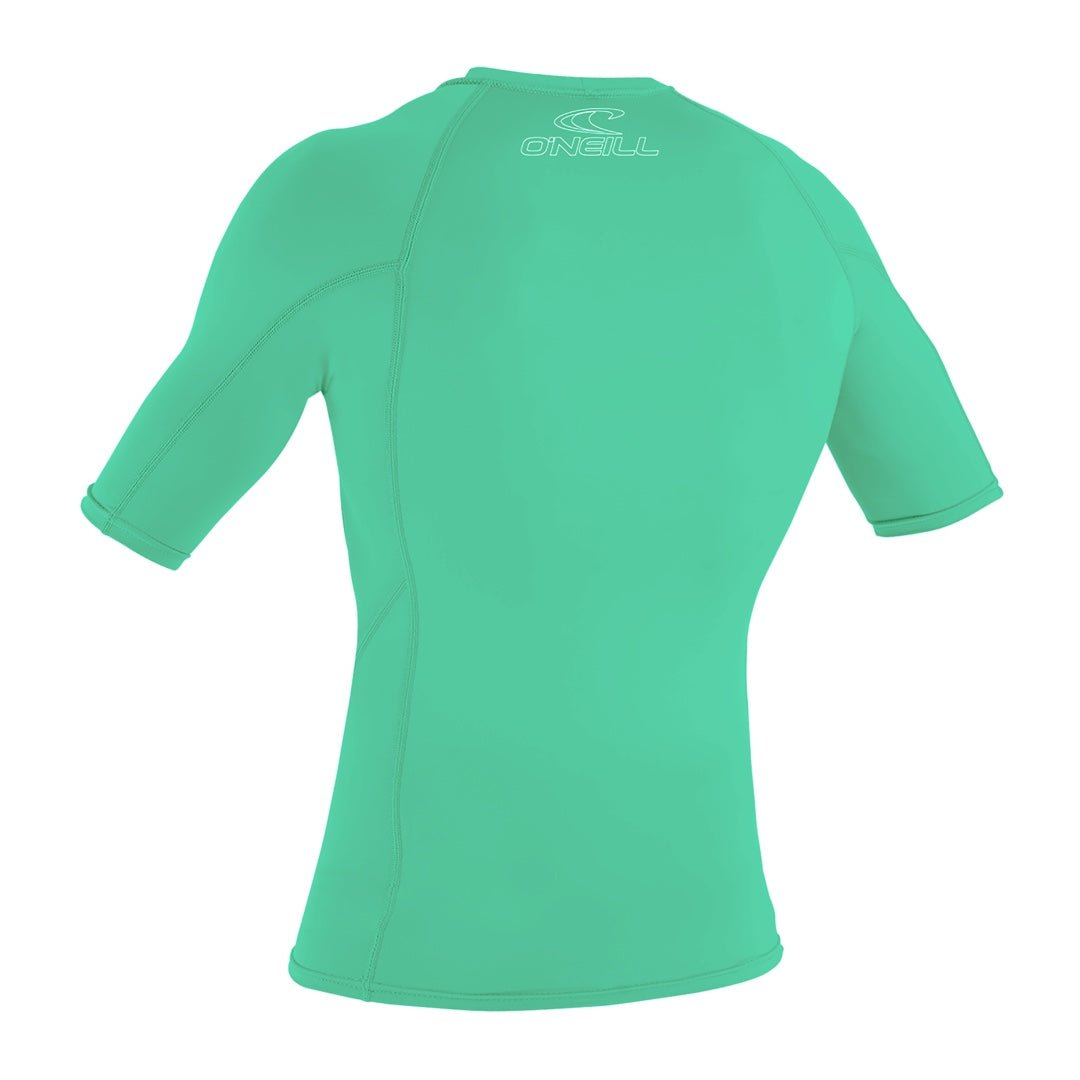 O'Neill - Youth Basic Skins Rash Guard Light Aqua - 8 - GearFreak