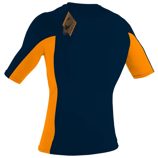 O'Neill - Youth Premium Skins Rash Guard Abyss/Blaze - 6 - GearFreak