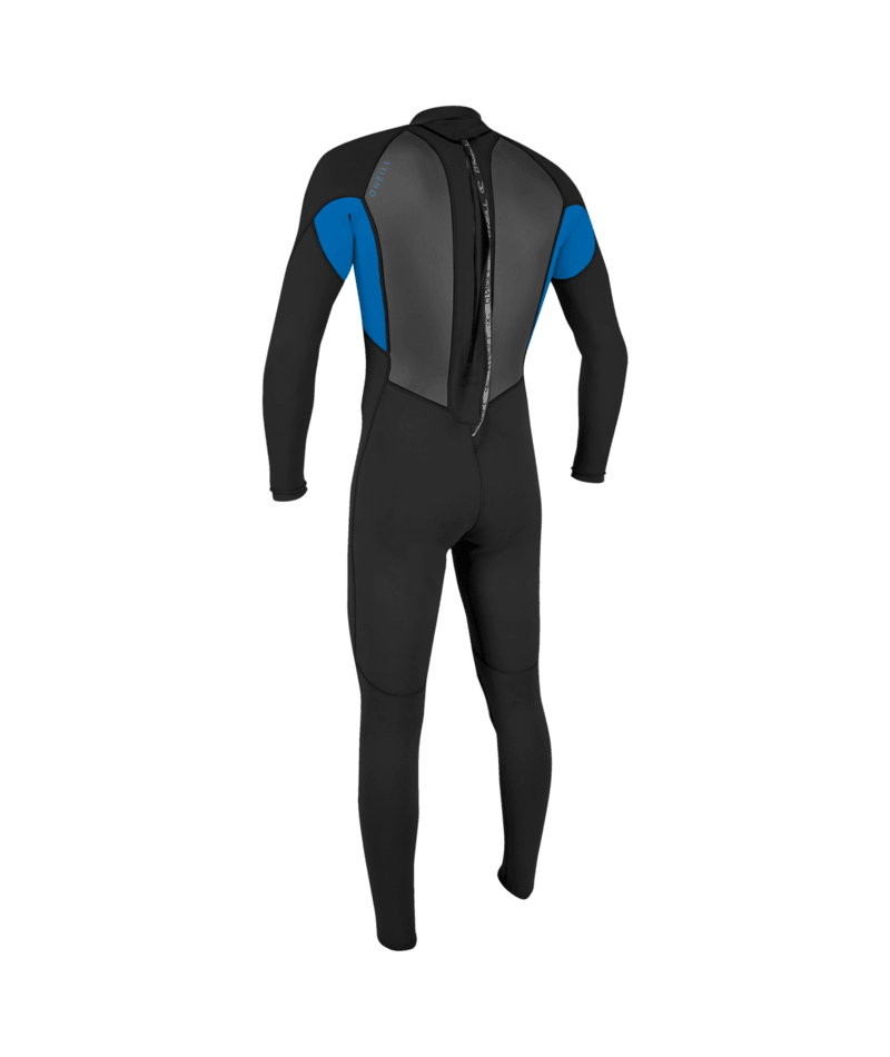 O'Neill Youth Reactor-2 3/2 Back Zip Full Black/Ocean - GearFreak