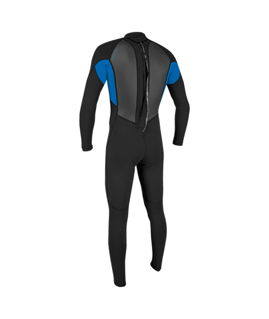O'Neill Youth Reactor-2 3/2 Back Zip Full Black/Ocean - GearFreak