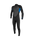 O'Neill Youth Reactor-2 3/2 Back Zip Full Black/Ocean - GearFreak