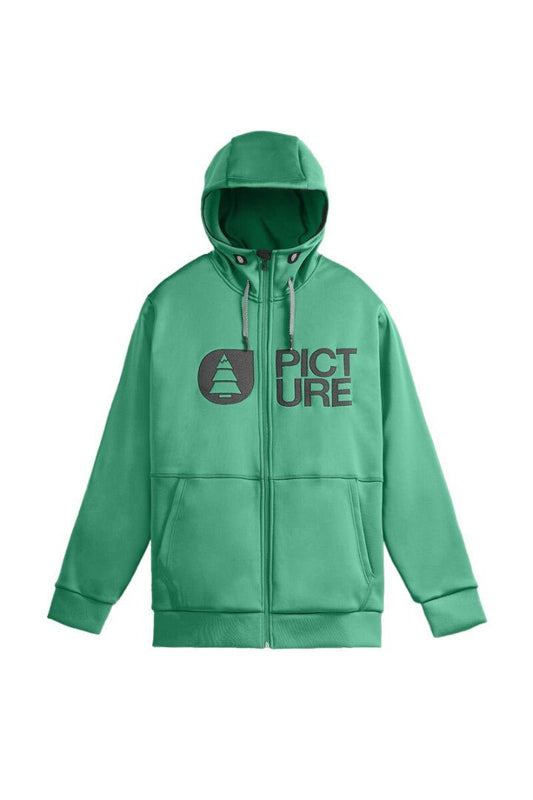Picture - Park Zip Tech Hoodie Spectra Green - S - GearFreak