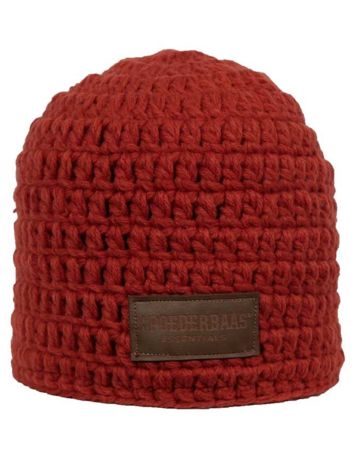Poederbaas - Beanie Daily Life Rood - GearFreak