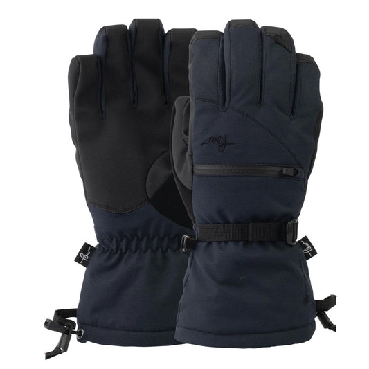 POW Gloves - Glove Cascadia GTX Long Black + Liner Wms - XS - GearFreak