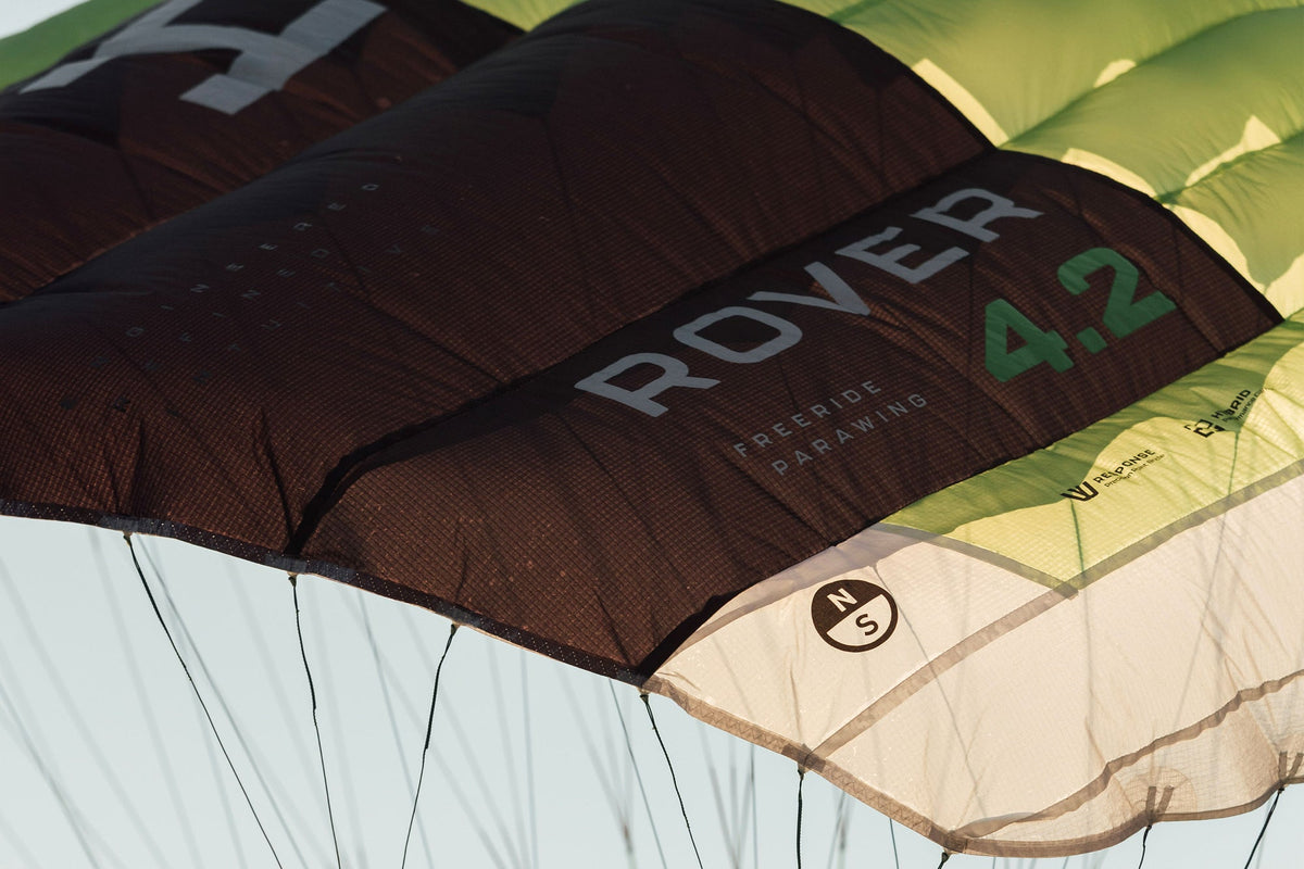 Detail van de canopy van de North Rover Parawing 4.2