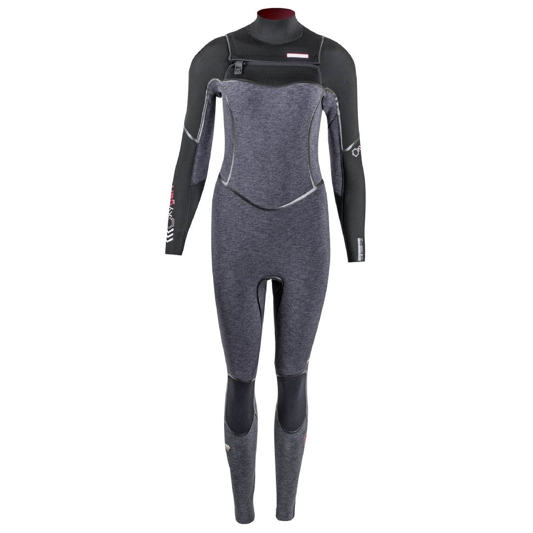 Prolimit - PG Oxygen Frontzip 6/4 Black/wine - 34/XS - GearFreak