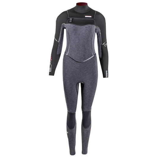 Prolimit - PG Oxygen Frontzip 6/4 Black/wine - 34/XS - GearFreak