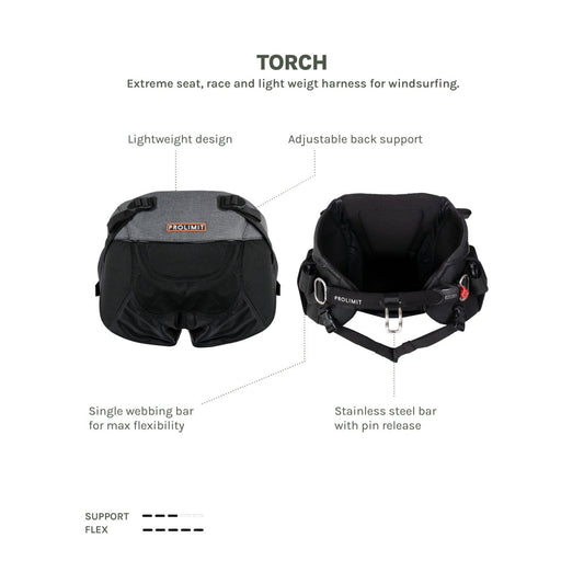 Torch Windsurf Seat Racing Harness
