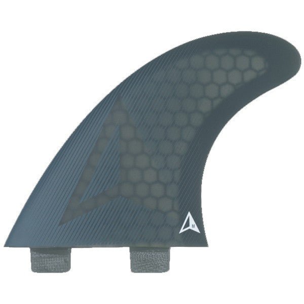 Roam - All Round Thruster Fin Set FCS Smoke - M - GearFreak