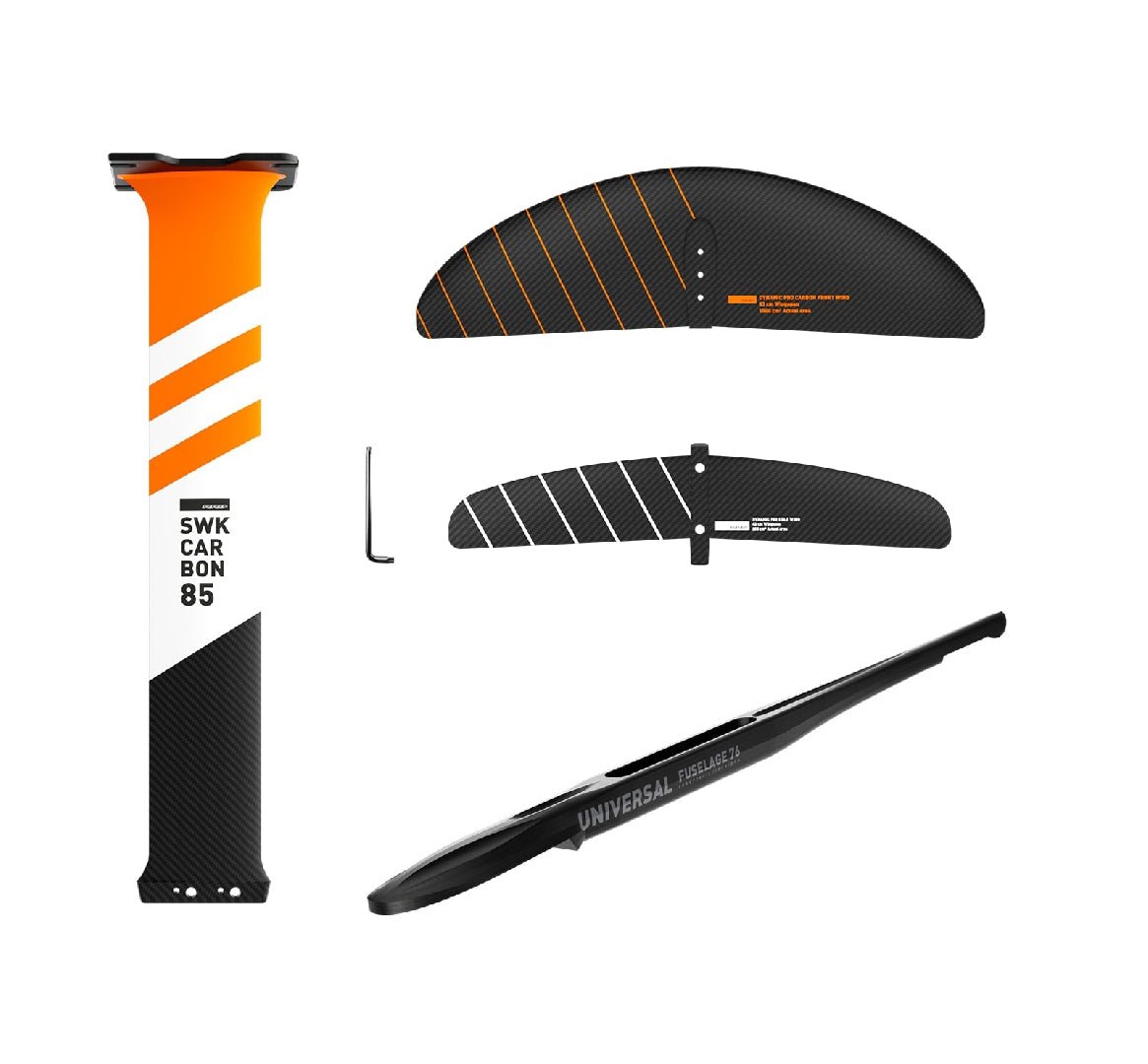 RRD - Dynamic Pro Carbon SWK Foil Set Y26 - 1500 - GearFreak