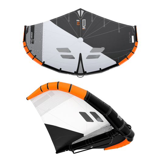 RRD Evolution Wing Y30 in zwart - voor- en zijaanzicht