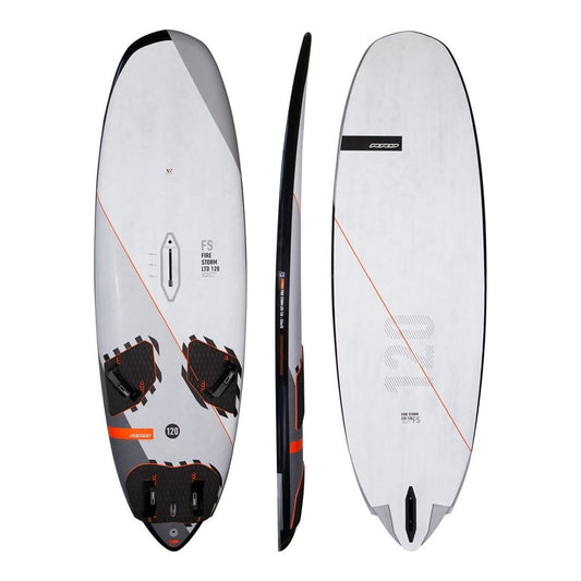 RRD Firestorm LTD Y28 windsurfboard - dek, zijkant en onderkant