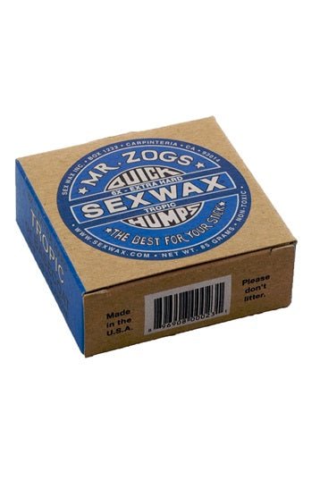 SexWax - Quick Humps Eco Box - Tropic or Basecoat Blue - GearFreak