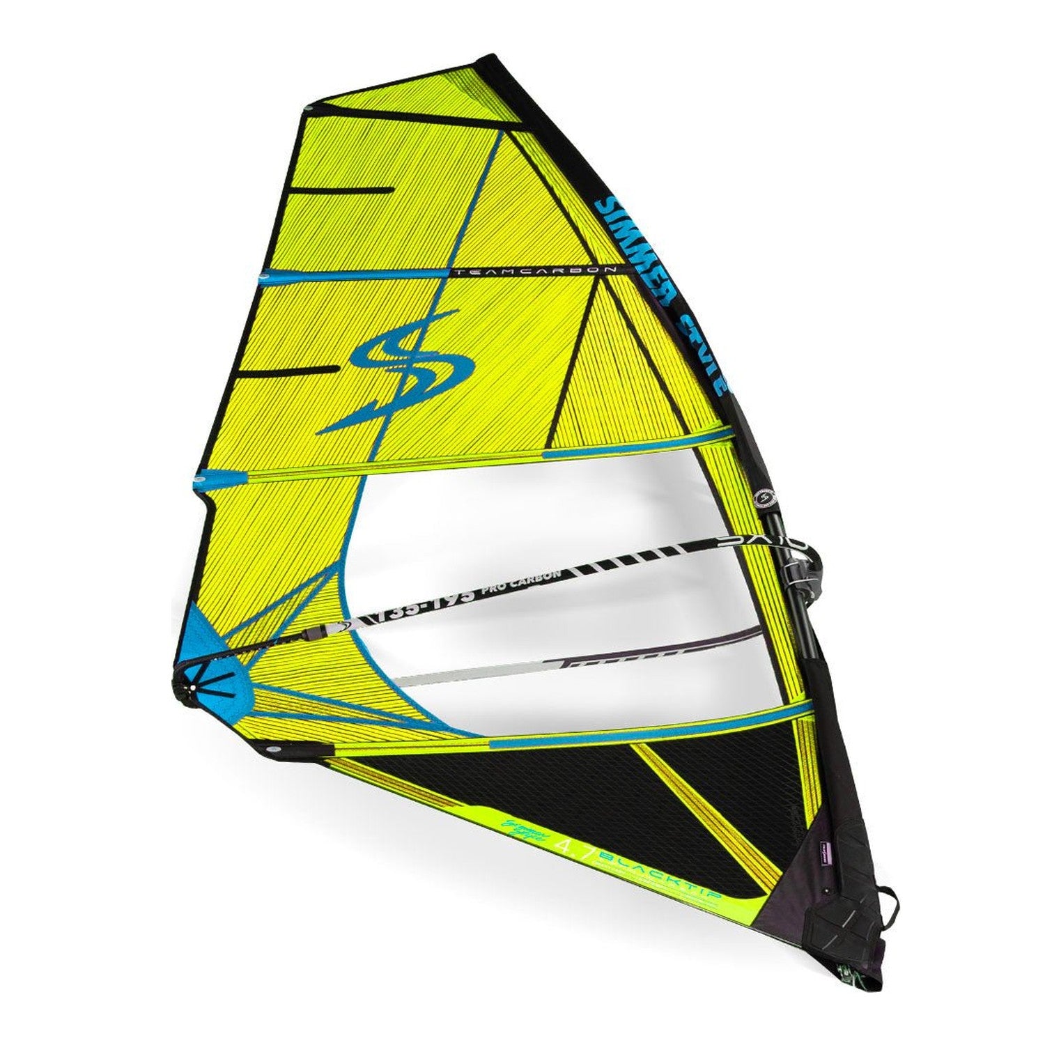 Simmer Style - Blacktip Team Carbon 2026/2027 - Bold Yellow - GearFreak