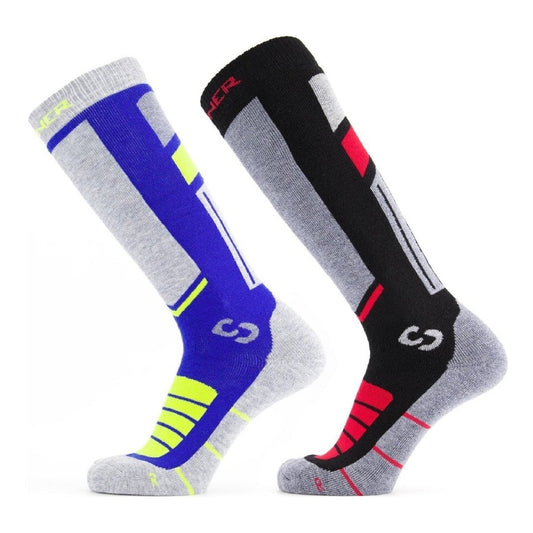 Sinner - Pro Skisokken 2-Pak - Blauw-Zwart - GearFreak