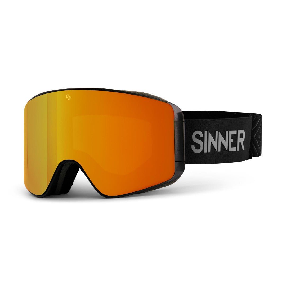 Sinner - Sinner Aura Matt Black Orange - GearFreak