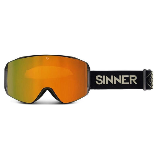 Sinner - Sinner Aura Matt Black Orange - GearFreak