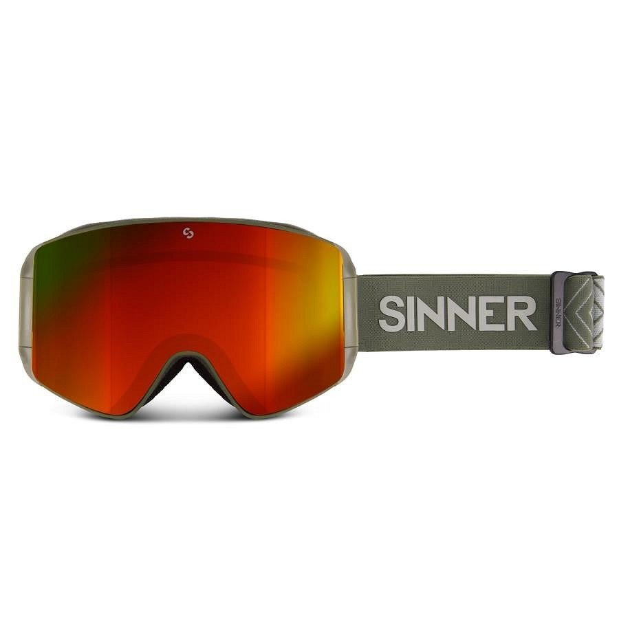 Sinner - Sinner Aura Matt Dark Grey Orange - GearFreak