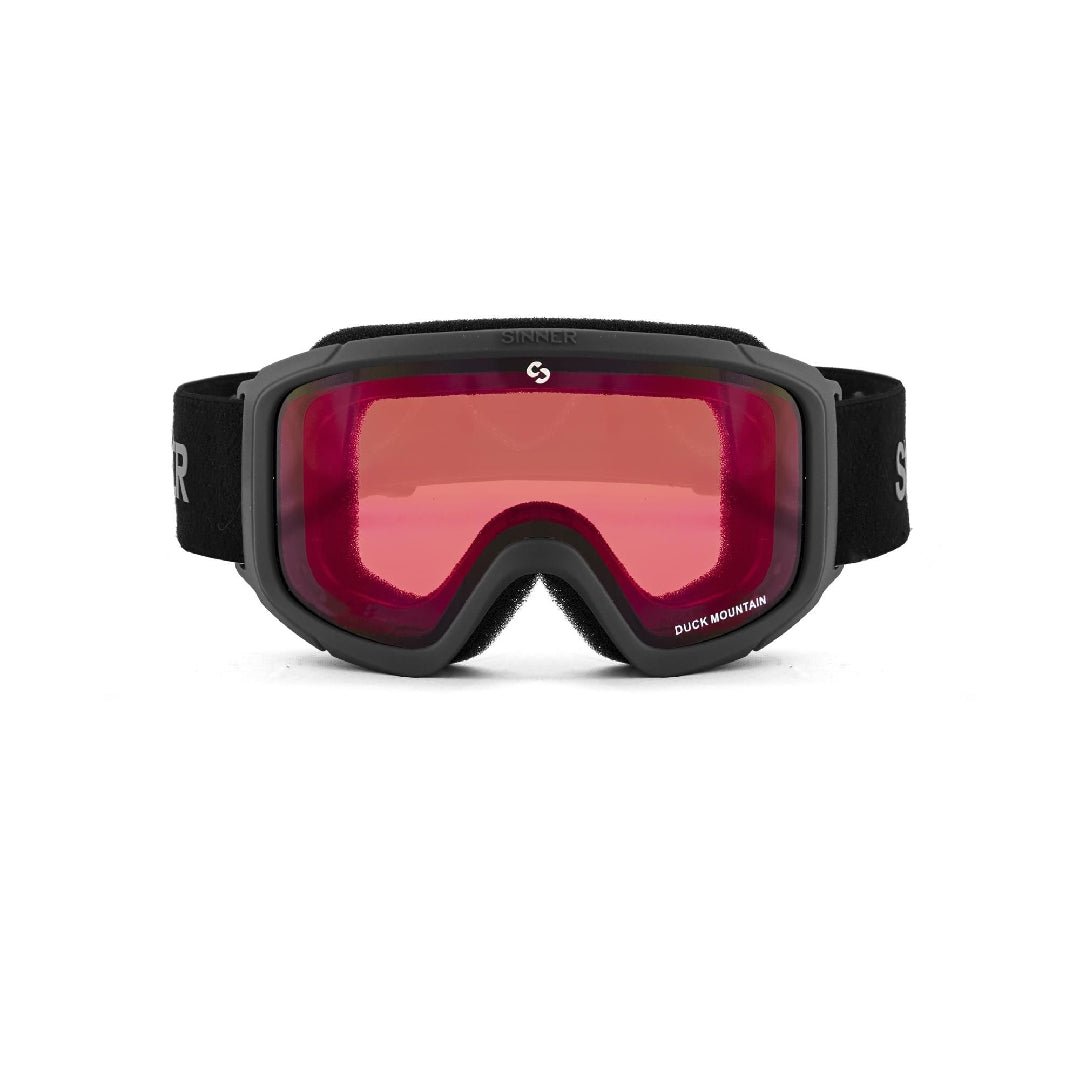 Sinner - Sinner Duck Mountain Matte Black Red - GearFreak