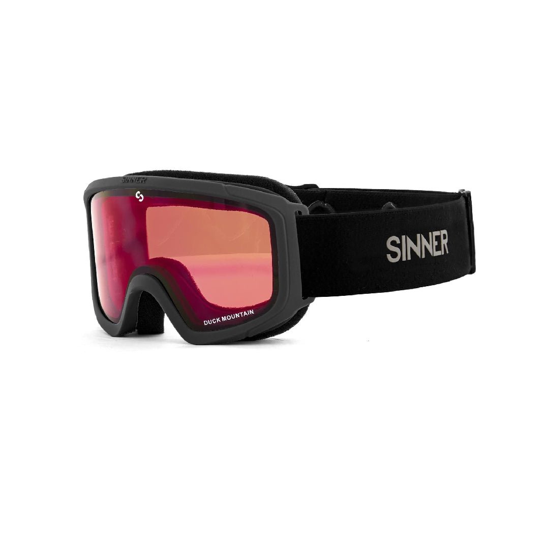 Sinner - Sinner Duck Mountain Matte Black Red - GearFreak