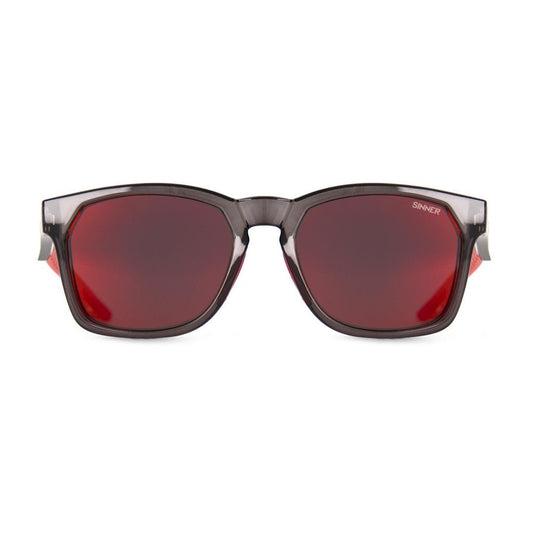 Sinner - Sinner Faveira Sunglasses | Cry Black/Smoke Black - Red - GearFreak