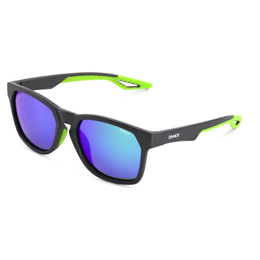 Sinner - Sinner Faveira Sunglasses | Matte Dark Grey/Green - GearFreak