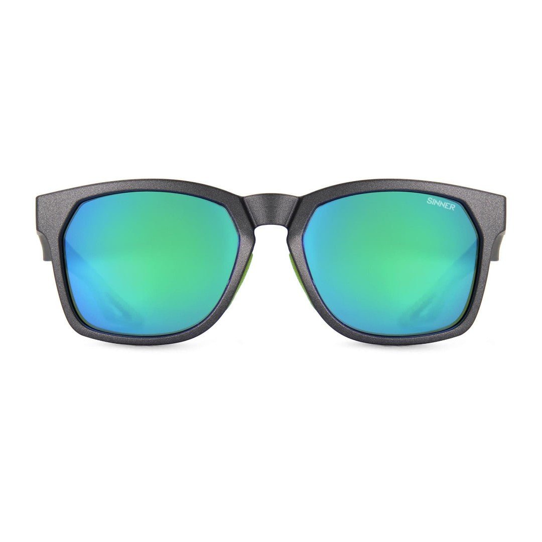 Sinner - Sinner Faveira Sunglasses | Matte Dark Grey/Green - GearFreak