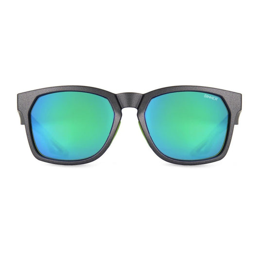 Sinner - Sinner Faveira Sunglasses | Matte Dark Grey/Green - GearFreak